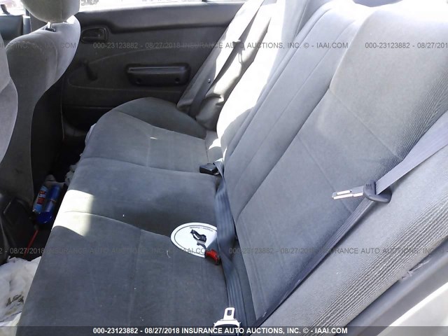 1NXAE09E2PZ076273 - 1993 TOYOTA COROLLA LE/DX ვერცხლისფერი ფოტო 8