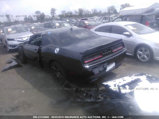 2C3CDZFJ5GH345525 - 2016 DODGE CHALLENGER R/T SCAT PACK BLACK photo 3