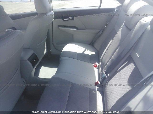 4T1BD1FK5DU080515 - 2013 TOYOTA CAMRY HYBRID/LE/XLE 银色 照片 8