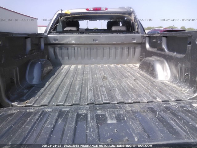 3GTP2VE74DG154661 - 2013 GMC SIERRA K1500 SLE GRAY photo 8