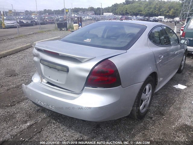 2G2WP552881128326 - 2008 PONTIAC GRAND PRIX SILVER photo 4