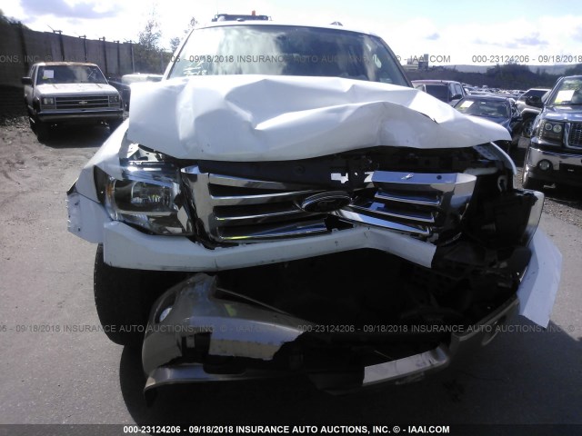 1FMJU1J57EEF22199 - 2014 FORD EXPEDITION XLT/KING RANCH WHITE photo 6