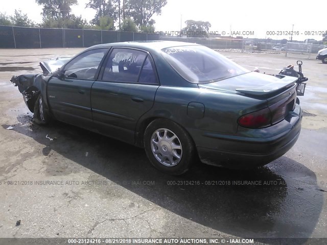 2G4WB52K6X1629207 - 1999 BUICK REGAL LS/LSE GREEN photo 3