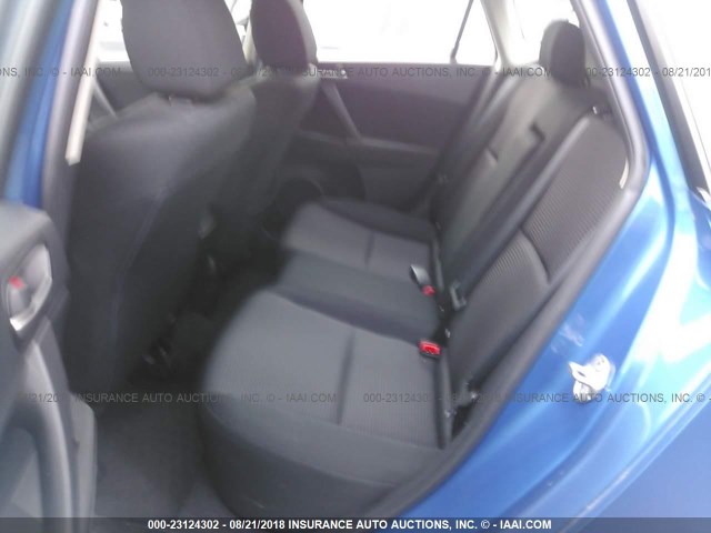 JM1BL1L88C1699898 - 2012 MAZDA 3 I BLUE photo 8