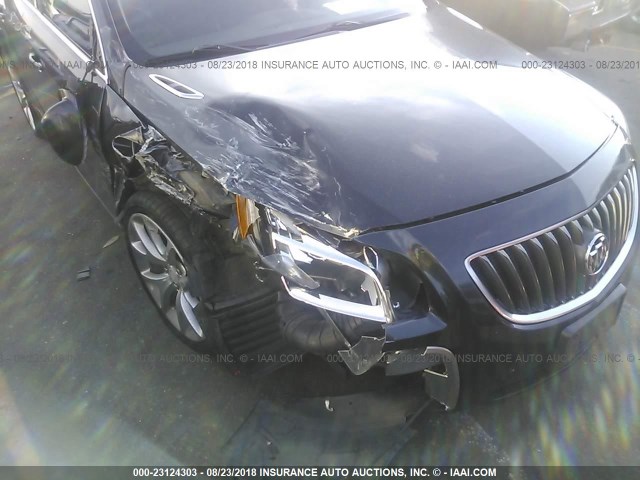 2G4GV5GV2C9163284 - 2012 BUICK REGAL GS 黑色 照片 6