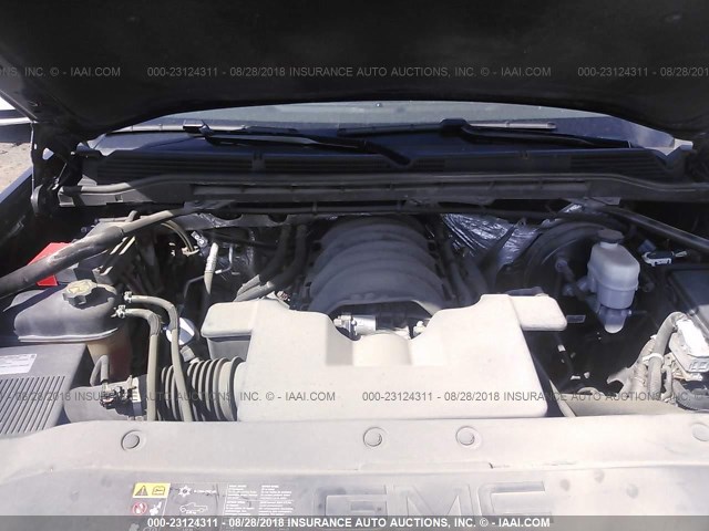 3GTU2VEC2EG363575 - 2014 GMC SIERRA K1500 SLT BLACK photo 10