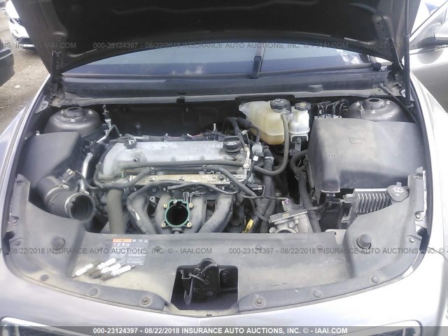 1G1ZC5E07CF161816 - 2012 CHEVROLET MALIBU 1LT BROWN photo 10