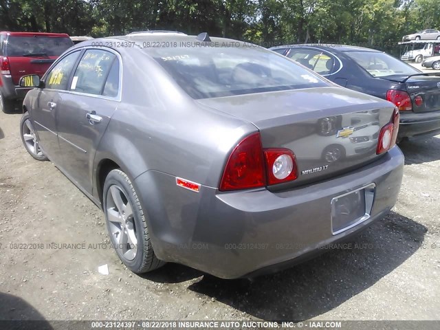 1G1ZC5E07CF161816 - 2012 CHEVROLET MALIBU 1LT BROWN photo 3