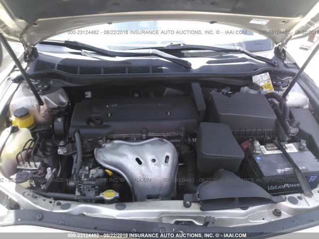 4T1BE46K57U108641 - 2007 TOYOTA CAMRY NEW GENERAT CE/LE/XLE/SE GRAY photo 10