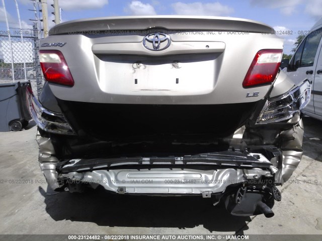 4T1BE46K57U108641 - 2007 TOYOTA CAMRY NEW GENERAT CE/LE/XLE/SE GRAY photo 6