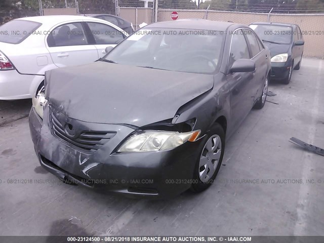 4T4BE46K98R034826 - 2008 TOYOTA CAMRY CE/LE/XLE/SE GRAY photo 2