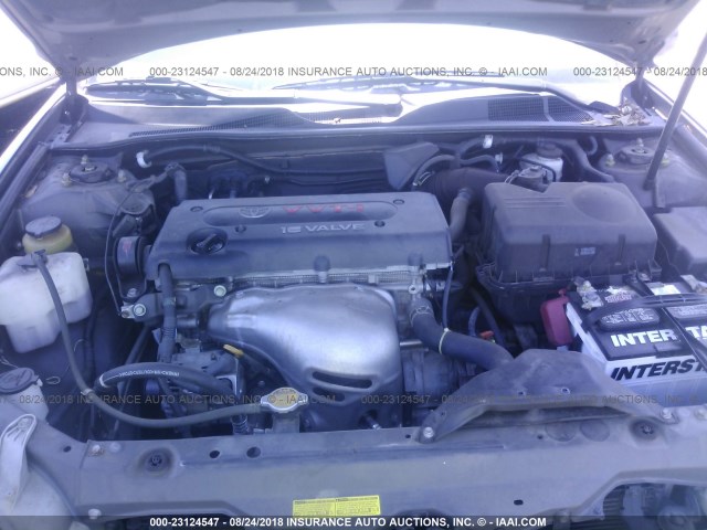 4T1BE32K53U709803 - 2003 TOYOTA CAMRY LE/XLE/SE Күміс фото 10