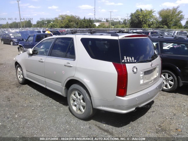 1GYEE437390128053 - 2009 CADILLAC SRX GRAY photo 3