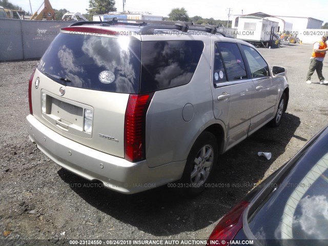 1GYEE437390128053 - 2009 CADILLAC SRX GRAY photo 4