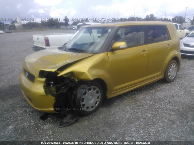 JTLKE50E181055618 - 2008 TOYOTA SCION XB Сары фото 2