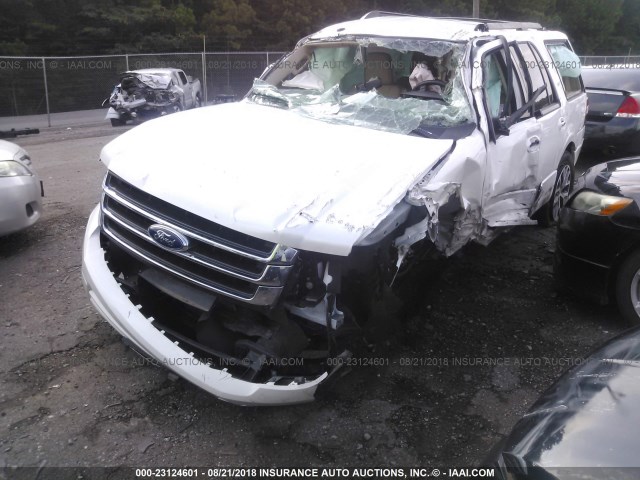 1FMJU1HT8HEA46974 - 2017 FORD EXPEDITION XLT/KING RANCH WHITE photo 6
