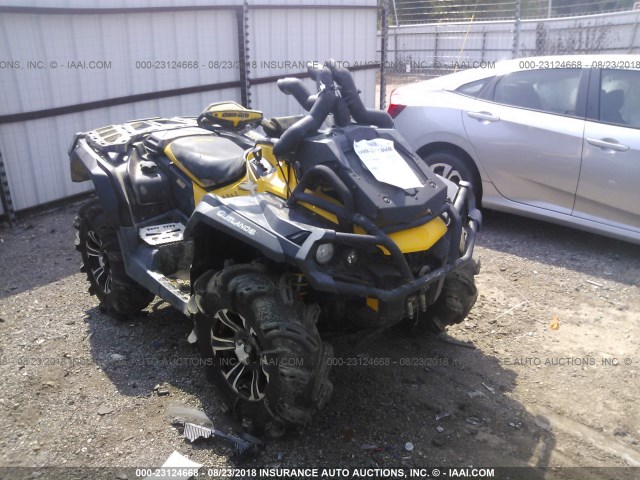 3JBLWLP11EJ000206 - 2014 CAN-AM OUTLANDER 1000 X MR YELLOW photo 1