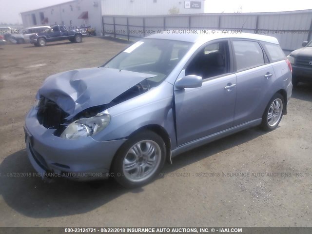 2T1KY32E73C725262 - 2003 TOYOTA COROLLA MATRIX XRS BLUE photo 2