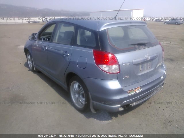 2T1KY32E73C725262 - 2003 TOYOTA COROLLA MATRIX XRS BLUE photo 3