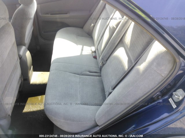 4T1BE32K82U510520 - 2002 TOYOTA CAMRY LE/XLE/SE Mavi foto 8