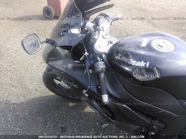 JKAZX4P167A024214 - 2007 KAWASAKI ZX600 P BLACK photo 5