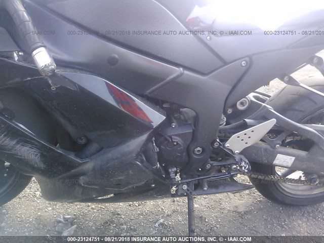 JKAZX4P167A024214 - 2007 KAWASAKI ZX600 P BLACK photo 9