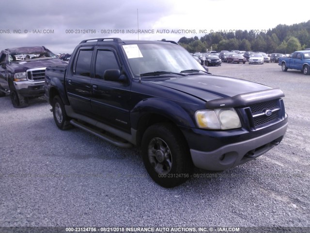 1FMZU67E42UB56033 - 2002 FORD EXPLORER SPORT TR  Dark Blue photo 1