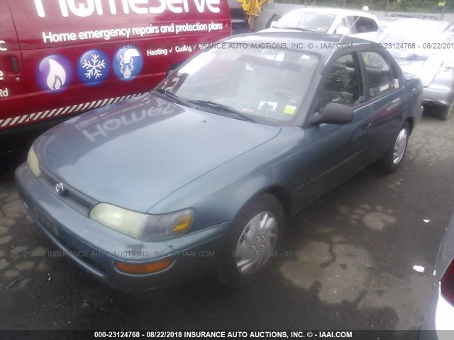 2T1AE09B7SC121966 - 1995 TOYOTA COROLLA LE/DX ლურჯი ფოტო 2