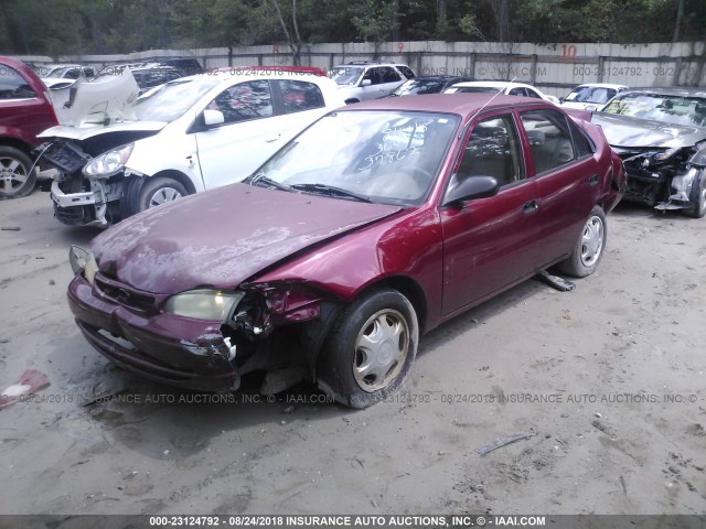 1NXBR12E8XZ253644 - 1999 TOYOTA COROLLA VE/CE/LE 栗色 照片 2