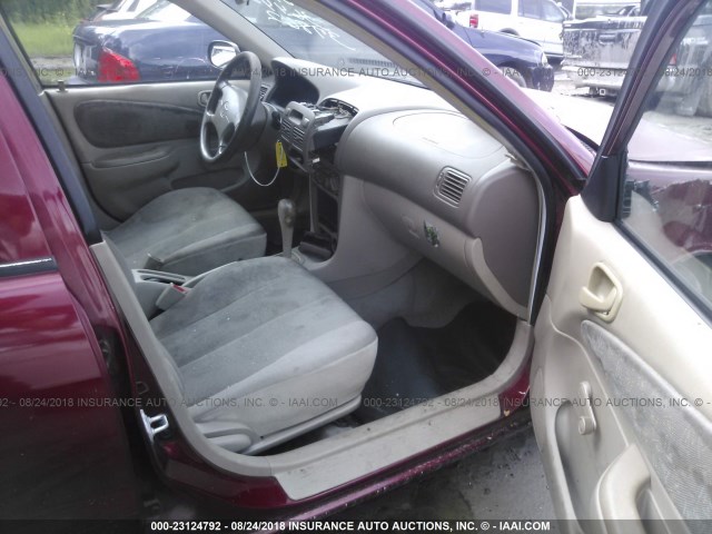 1NXBR12E8XZ253644 - 1999 TOYOTA COROLLA VE/CE/LE 栗色 照片 5