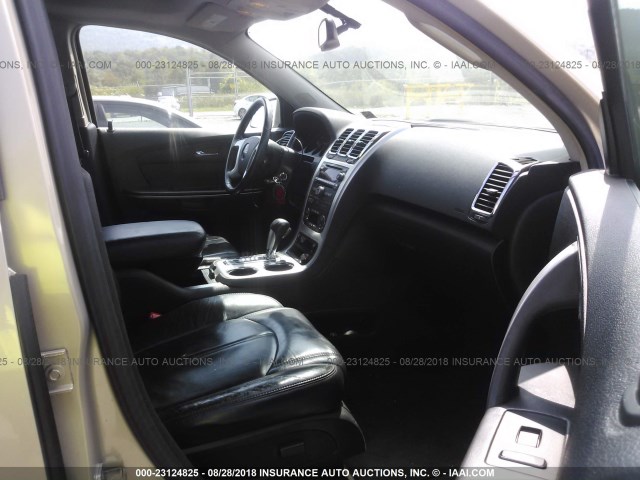 1GKER23718J237834 - 2008 GMC ACADIA SLT-1 Світло-коричневий фото 5