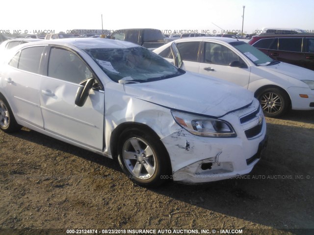 1G11B5SA8DF171432 - 2013 CHEVROLET MALIBU LS თეთრი ფოტო 6