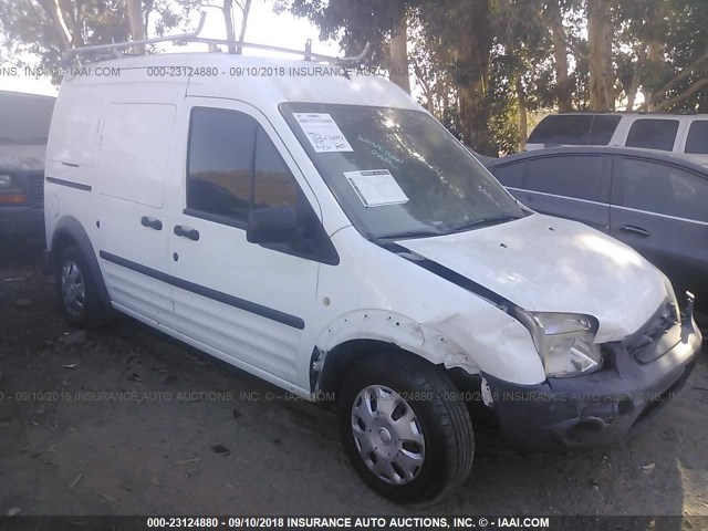 NM0LS7CN7DT142676 - 2013 FORD TRANSIT CONNECT XL WHITE photo 1