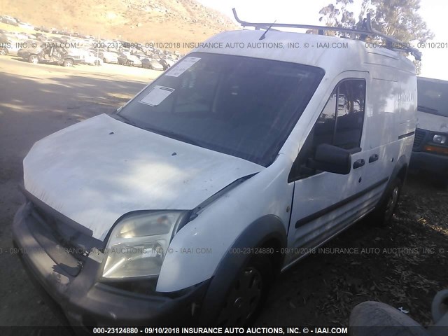 NM0LS7CN7DT142676 - 2013 FORD TRANSIT CONNECT XL WHITE photo 2