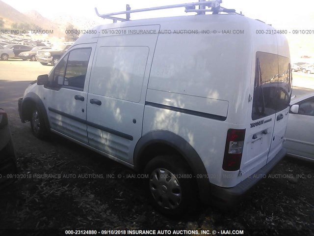 NM0LS7CN7DT142676 - 2013 FORD TRANSIT CONNECT XL WHITE photo 3
