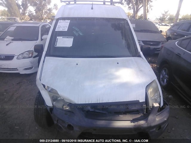 NM0LS7CN7DT142676 - 2013 FORD TRANSIT CONNECT XL WHITE photo 6