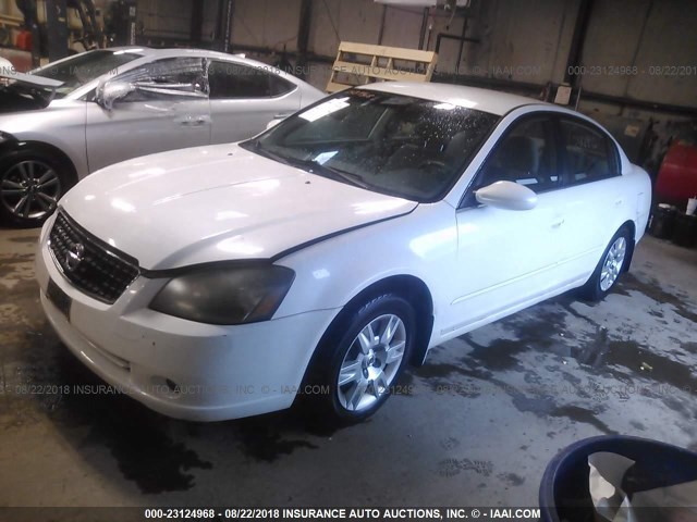 1N4AL11D86N454047 - 2006 NISSAN ALTIMA S/SL WHITE photo 2