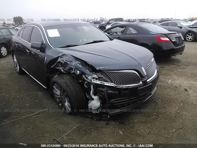 1LNHL9DK9DG616038 - 2013 LINCOLN MKS GRAY photo 1