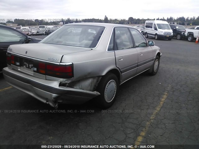 1YVGD22B8M5174415 - 1991 MAZDA 626 DX/LX SILVER photo 4