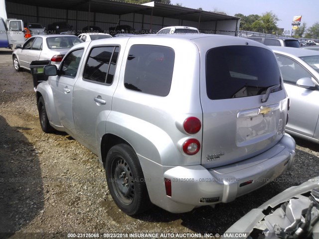 3GNDA13D67S628996 - 2007 CHEVROLET HHR LS ვერცხლისფერი ფოტო 3