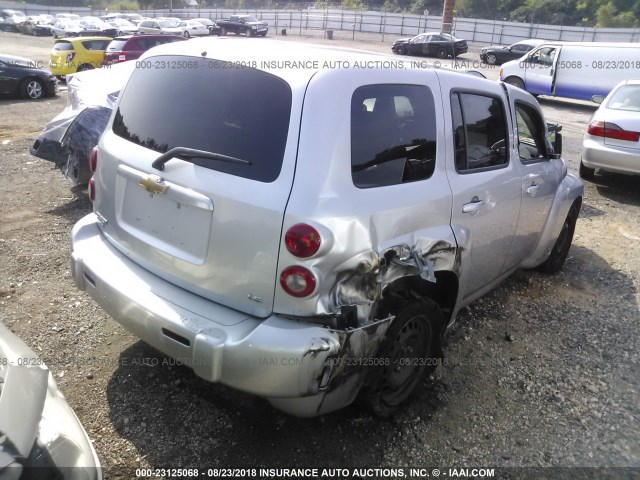 3GNDA13D67S628996 - 2007 CHEVROLET HHR LS ვერცხლისფერი ფოტო 6