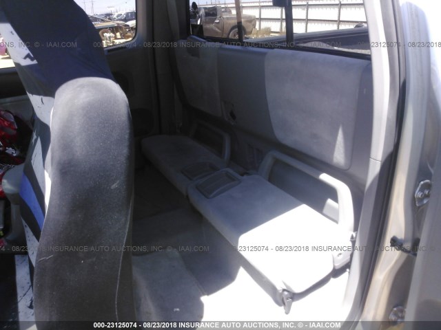 5TETU62N66Z244953 - 2006 TOYOTA TACOMA PRERUNNER ACCESS CAB SILVER photo 8