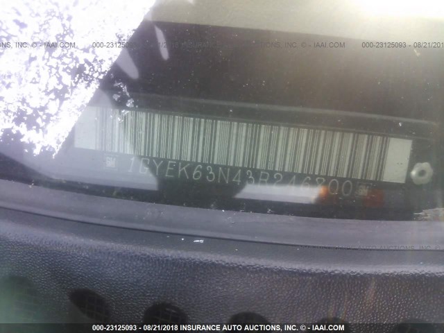 1GYEK63N43R246800 - 2003 CADILLAC ESCALADE LUXURY 黑色 照片 9