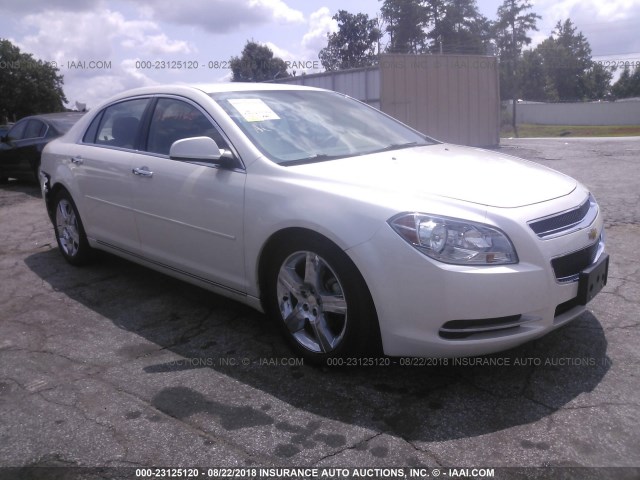 1G1ZC5E01CF279151 - 2012 CHEVROLET MALIBU 1LT თეთრი ფოტო 1