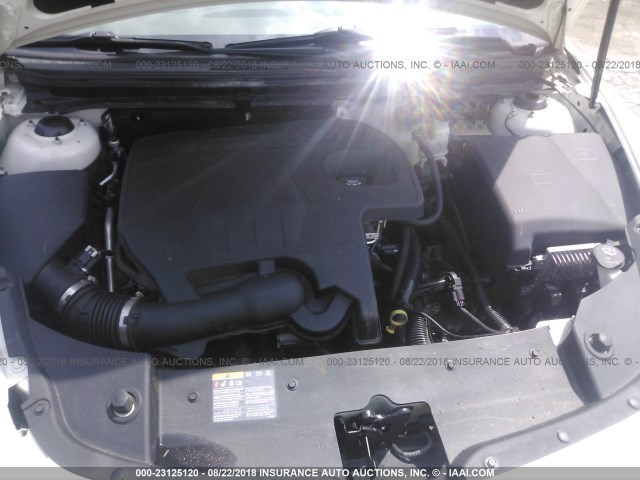 1G1ZC5E01CF279151 - 2012 CHEVROLET MALIBU 1LT თეთრი ფოტო 10