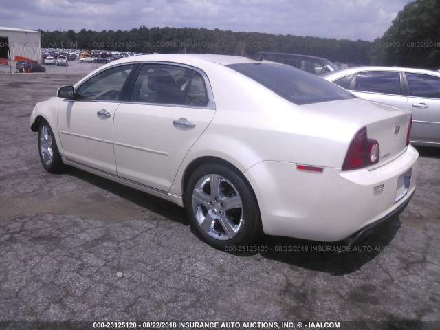 1G1ZC5E01CF279151 - 2012 CHEVROLET MALIBU 1LT თეთრი ფოტო 3