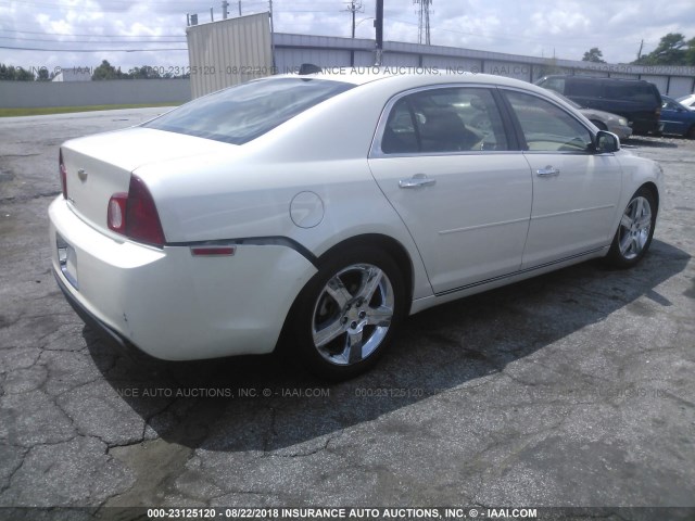 1G1ZC5E01CF279151 - 2012 CHEVROLET MALIBU 1LT თეთრი ფოტო 4