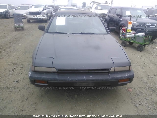 1HGBA7349GA144018 - 1986 HONDA ACCORD LXI GRAY photo 6