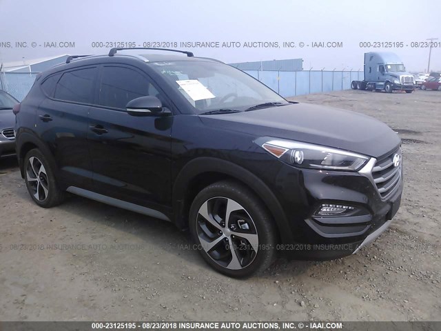 KM8J3CALXJU699276 - 2018 HYUNDAI TUCSON SPORT BLACK photo 1