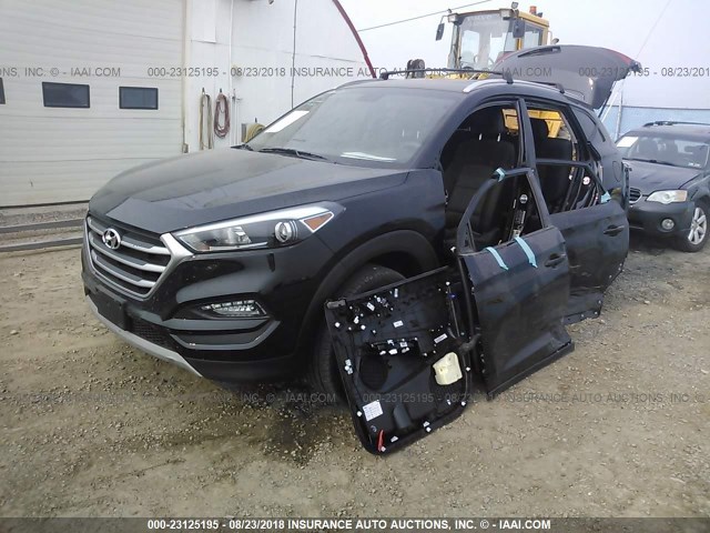 KM8J3CALXJU699276 - 2018 HYUNDAI TUCSON SPORT BLACK photo 2